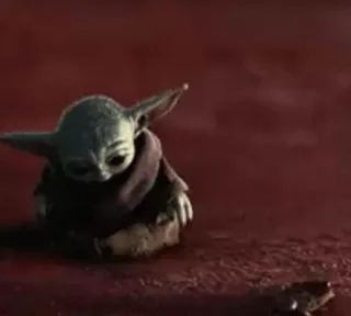 🧐 Baby Yoda The Mandalorian Baby Yoda, The Mandalorian, Grogu, Star Wars, niedlich, Cartoon telegram sticker