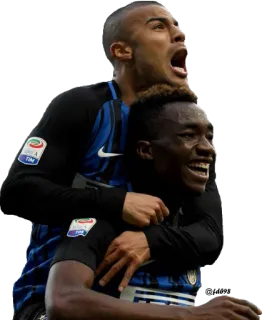 👨‍👦 サッカー, サッカー, スポーツ, お祝い, 選手, チーム, インテル telegram sticker