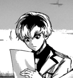 ☕ Haise Sasaki Tokyo Ghoul Anime, Manga, Personaggio, Haise Sasaki, Tokyo Ghoul telegram sticker