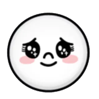 😉 絵文字, 可愛い, カワイイ, 顔, 表情 telegram sticker