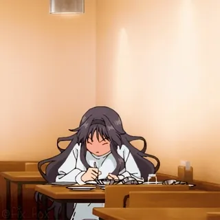 😱 Kagura Tsuchimiya Ga-Rei: Zero telegram sticker