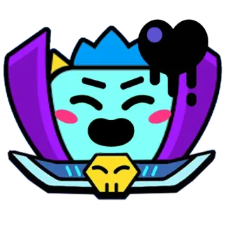 ❤️ Spike Brawl Stars jeu, personnage, cactus, pointe, Brawl Stars telegram sticker