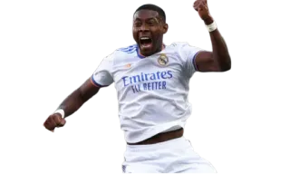🔥 fútbol, celebración, jugador, deporte, David Alaba, Real Madrid whatsapp sticker