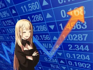 🔝 0.9%
11.560
-0.12%
1.286
0.468
+1.512.286
14563
522 +0.1
0.156
1.0287
N/A
2076
2.344
2121200
0.234 0.1902
N/A
0.1204 anime, stock market, finance, business, investment, graphs, woman telegram sticker