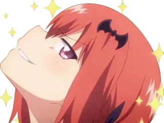 😚 Satania Gabriel Dropout Anime, Satânia, Gabriel DropOut, Mangá, Fofo, Diabo telegram sticker
