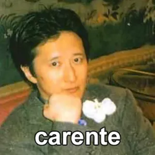 😍 carente portrait, person, carente, man, expression whatsapp sticker