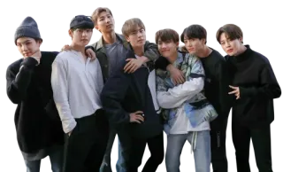 💓 BTS, K-Pop Gruppe, Musik, Gruppenfoto, Promi, Künstler, Band, Koreanischer Pop telegram sticker