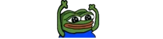☘ Pepe the Frog pepe, sapo, emote, meme da internet, animado, celebração telegram sticker