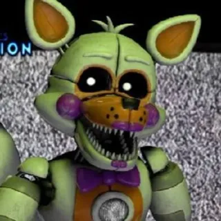 🌟 Lolbit Five Nights at Freddy's lolbit, fnaf, animatrónico, videojuego telegram sticker