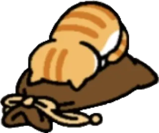 🐱 cat, sleepy, animal, cute, feline, domestic cat, sleeping, nap telegram sticker