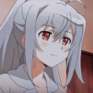 🙂 Isla Plastic Memories Anime, Garota, Isla, Plastic Memories, fofa, cabelo longo telegram sticker