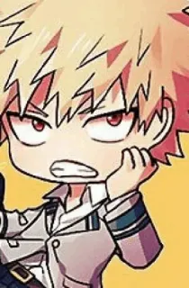 😏 Bakugo My Hero Academia anime, character, bakugo, my hero academia, manga telegram sticker