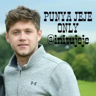 😇 PUNYA JEJE
ONLY
@initujeje celebrity, pop star, singer, niall horan, fan sticker, one direction telegram sticker