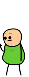 😐 Cyanide and Happiness, การ์ตูน, ท่าทางดูถูก telegram sticker