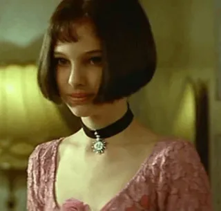 🎗 Mathilda Léon: The Professional Mathilda, Natalie Portman, O Profissional, Filme, Personagem whatsapp sticker