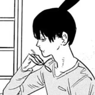 🤨 Aki Hayakawa Chainsaw Man Aki Hayakawa, Chainsaw Man, anime, manga, character telegram sticker