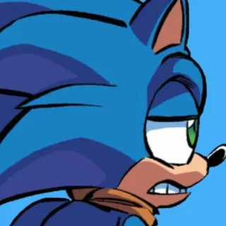 😬 Sonic sonic the hedgehog, мультфильм, синий ёж, быстрый, sonic telegram sticker