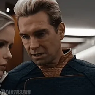 😘 Homelander The Boys Homelander, The Boys, superhero, penjahat, Anthony Starr, Amazon Prime telegram sticker