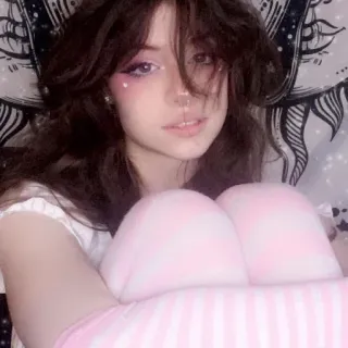 💞 chica, retrato, pose, mujer, adolescente telegram sticker