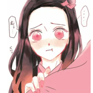 🌸 Nezuko Kamado Demon Slayer む… 애니메이션, 귀멸의 칼날, 카마도 네즈코, 만화, 귀여운, 네즈코 telegram sticker