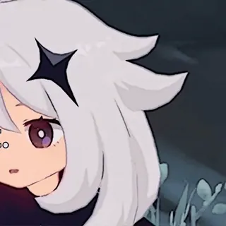🍥 Paimon Genshin Impact 动漫, 游戏, 可爱, 派蒙, 原神 whatsapp sticker