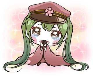 😢 anime, crying, sad, kawaii, manga, character telegram sticker