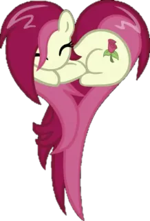 ❤ My Little Pony, Pony, Herz, süß, Cartoon, Freundschaft, Liebe whatsapp sticker