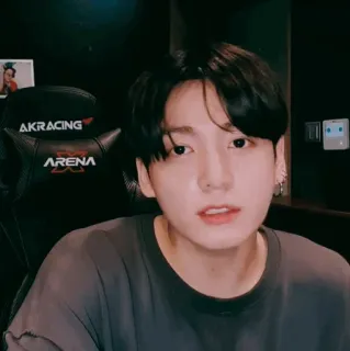✨ Jungkook K-pop, Piosenkarz, Idol, Muzyk, Gwiazda telegram sticker