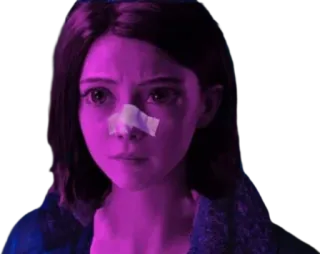 😷 Alita Alita: Battle Angel Alita, Battle Angel, personagem de filme, cyborg whatsapp sticker