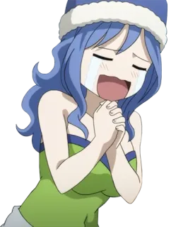 😭 Anime, weinen, Tränen, traurig, Emotion whatsapp sticker