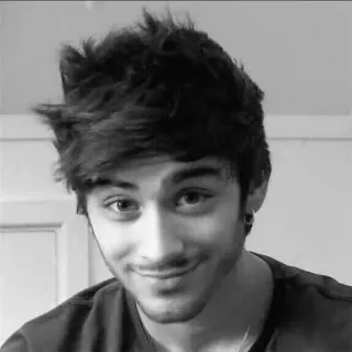😇 Zayn Malik 歌手, セレブ, ポートレート, One Direction, 男性, 人物 telegram sticker