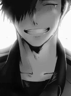 🌟 anime, manga, crying, sad, portrait, emotion telegram sticker