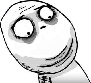 😳 Meme, Internet, Gesicht, Lustig, Ausdruck telegram sticker