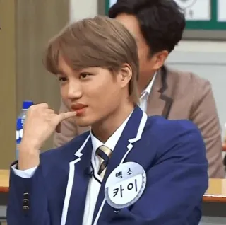 🌑 Kai 엑소 카이 kpop, exo, idol, sänger, koreanisch, entertainer telegram sticker