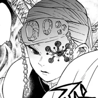🎆 Tengen Uzui Demon Slayer Anime, Manga, Demon Slayer, Tengen Uzui, Hiburan telegram sticker