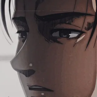 ｡∘˚˳°EREN JAEGER∘˚˳°｡ @anime_sticks :: @fStikBot telegram stickers