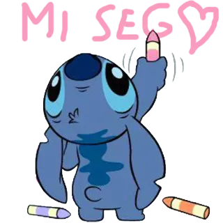 🐨 Stitch Lilo & Stitch MI SEGO Stitch, Lilo and Stitch, alien, cute, drawing telegram sticker