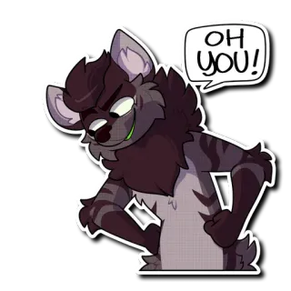 😏 OH YOU! telegram sticker