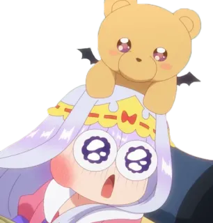 😭 Anime, Kartun, Lucu, Gadis, Kawaii, Boneka beruang whatsapp sticker