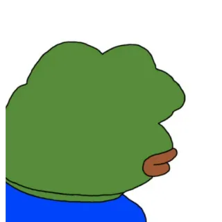 🙂 Pepe the Frog Pepe de kikker, Meme, Kikker, Internetcultuur telegram sticker