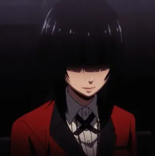 ♣️ Yumeko Jabami Kakegurui Anime, Kakegurui, Yumeko Jabami, Jeux d'argent, École whatsapp sticker
