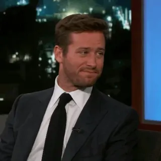 🥀 Armie Hammer Armie Hammer, diễn viên, chân dung, áo vest telegram sticker