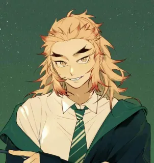 🔥 Harry Potter アニメ, マンガ, ハリーポッター, スリザリン telegram sticker