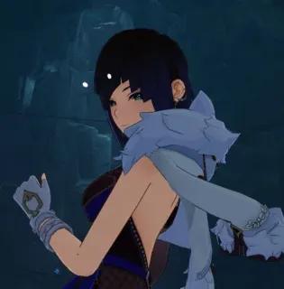 🧿 Yelan Genshin Impact Anime, Trò chơi điện tử, Nhân vật, Yelan, Genshin Impact telegram sticker