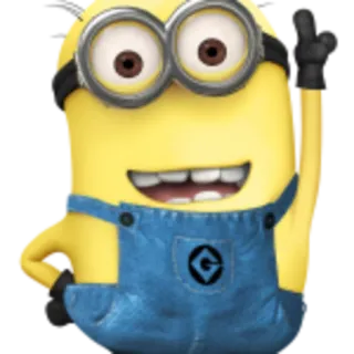 🎈 Minion Despicable Me Minion, Despicable Me, Kartun, Karakter, Lucu, Gestur telegram sticker