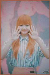 💧 Lisa (Blackpink) Lisa, Blackpink, K-Pop, Koreanischer Pop, Idol, Musik, Sängerin telegram sticker