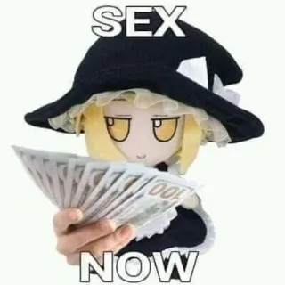 💵 SEX NOW деньги, мем, наличные, доллары telegram sticker