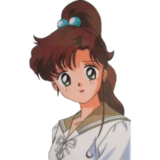 😥 Sailor Jupiter Sailor Moon アニメ, セーラージュピター, セーラームーン, 木野まこと telegram sticker