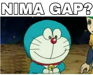 🌚 Doraemon NIMA GAP? telegram sticker