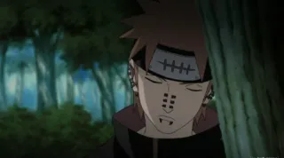 😒 Pain Naruto Anime, Mangá, Naruto, Pain, Personagem whatsapp sticker